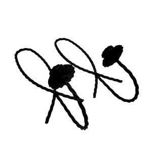 Vintage Twisted Metal Candle Sconces Set of 2, Primitive Gothic Wall Decor, Old